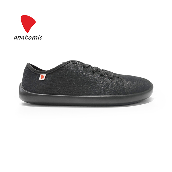 Anatomic Natural Canvas Negro Brillo