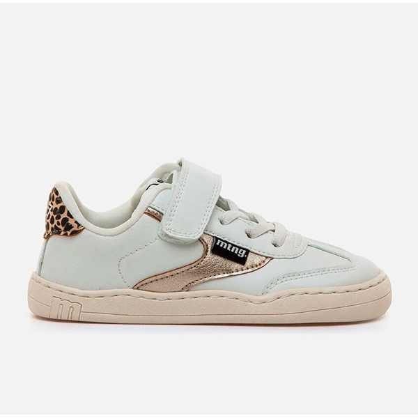 Zapatilla Mustang Free Blanco Oro